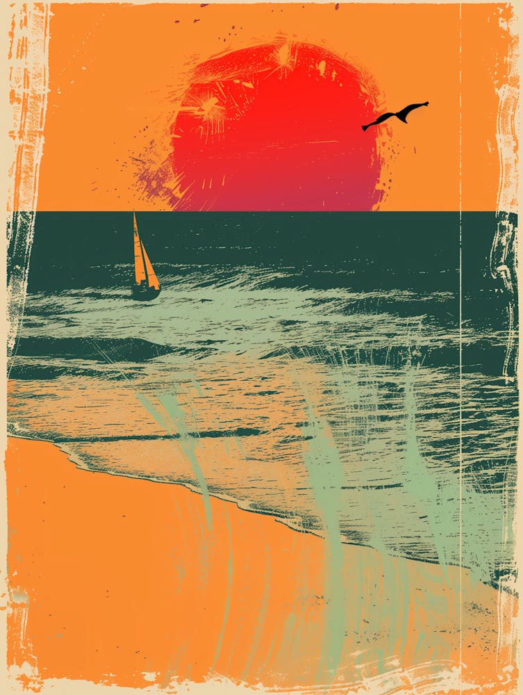 Sunset At The Beach 37
