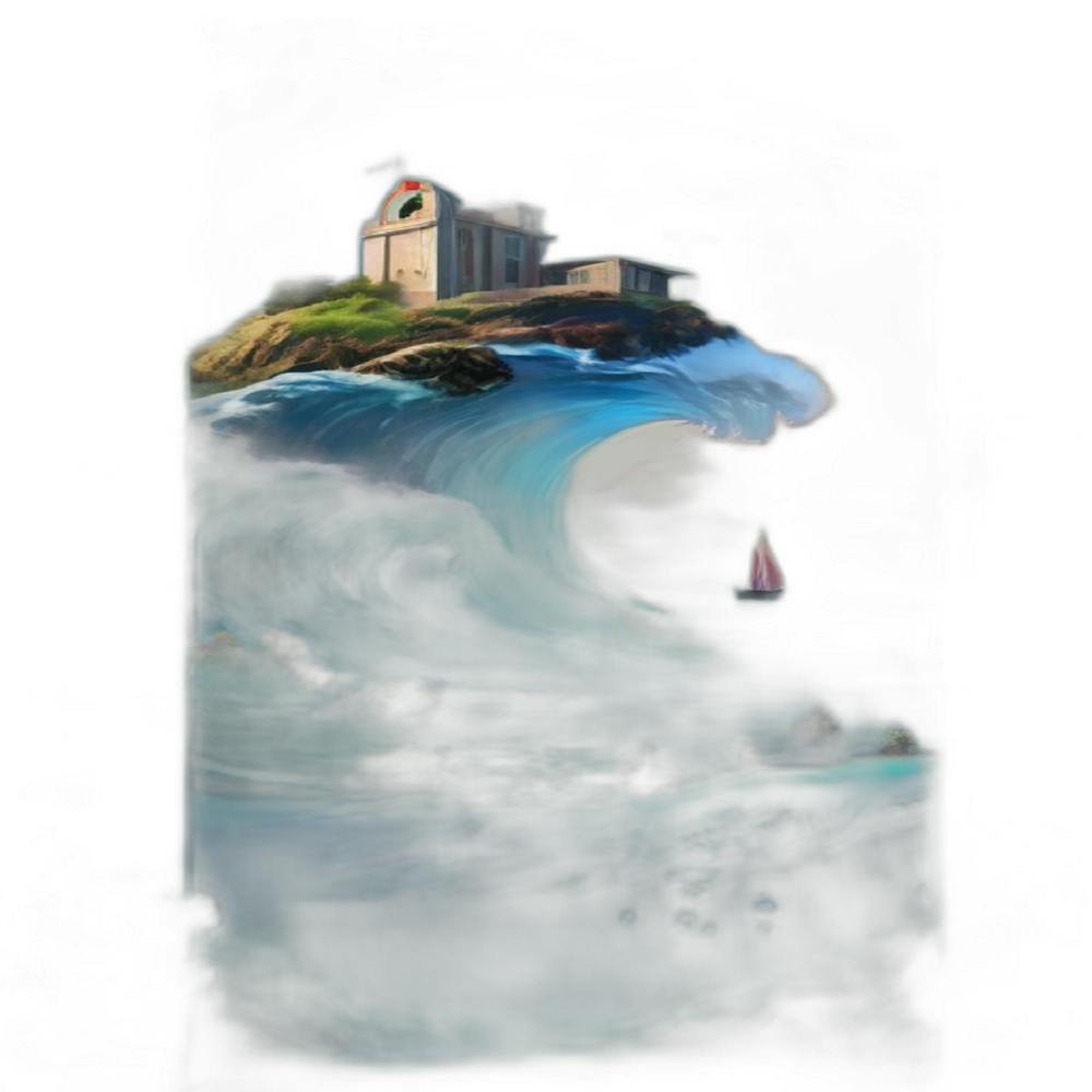 House On A Wave