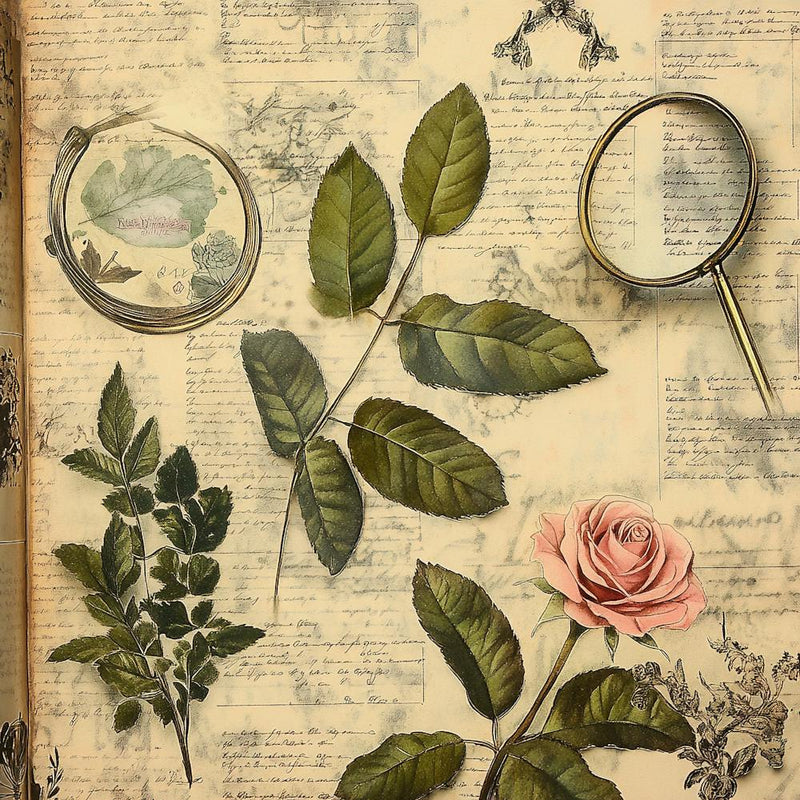 Vintage Herbarium Of Love 2