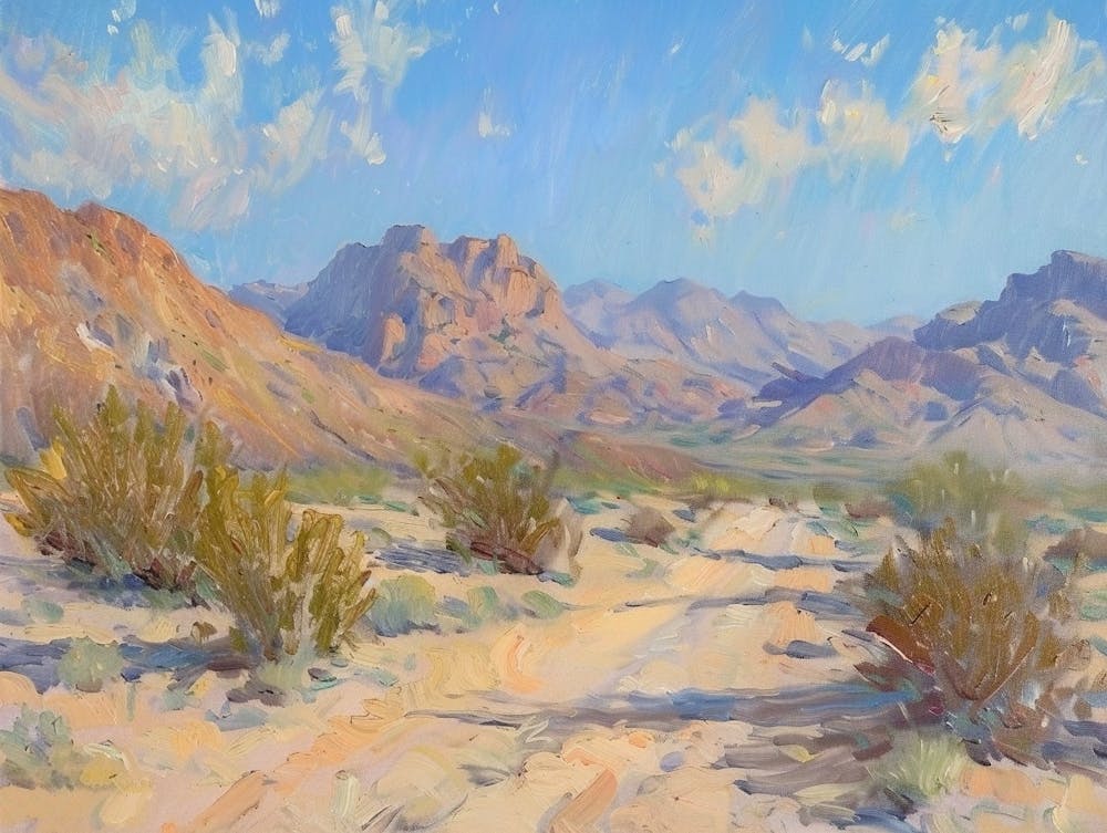 Western Landscapes Mojave Desert Nevada 3