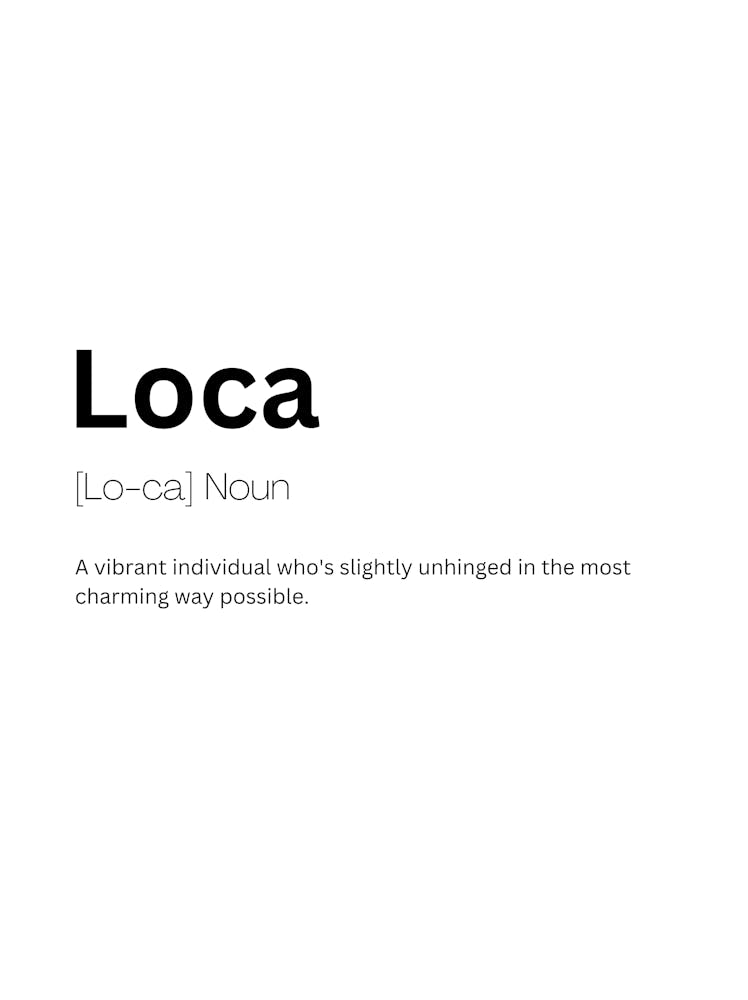 Loca Definition Meaning