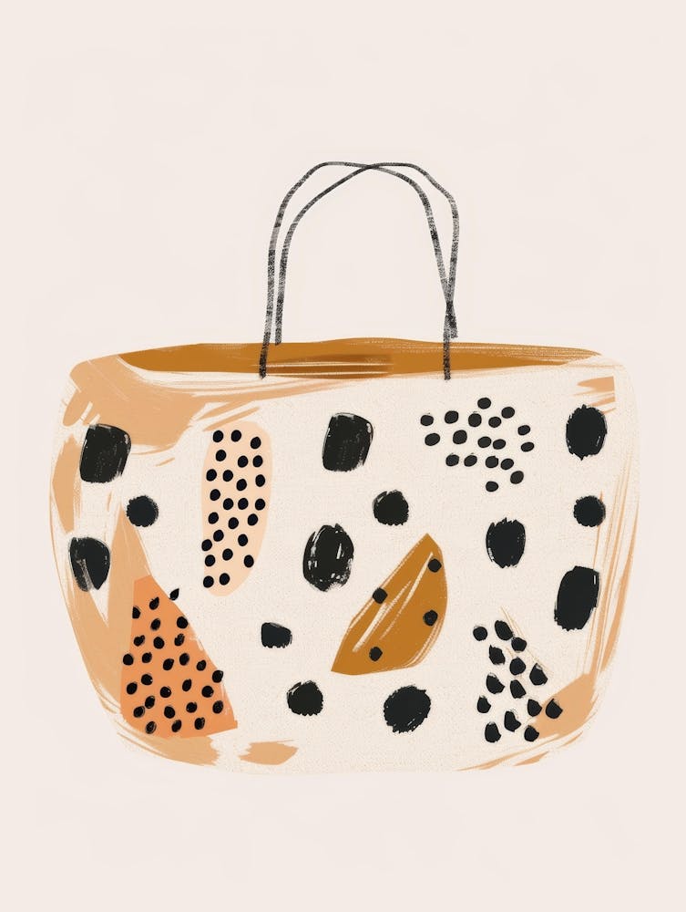 Polka Dot Basket