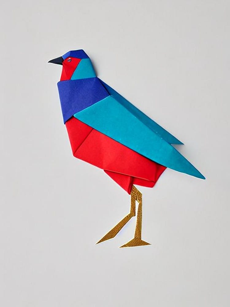 Pheasant Origami Bird