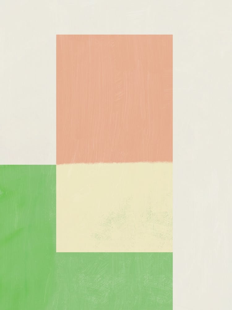 Pink and Green Squares