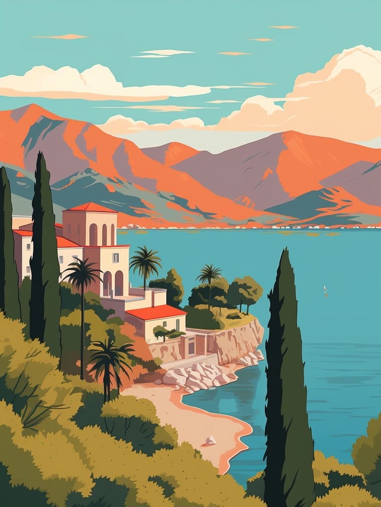 Montenegro 4 Travel Illustration