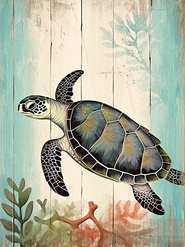 Beach House Sea Turtle  12