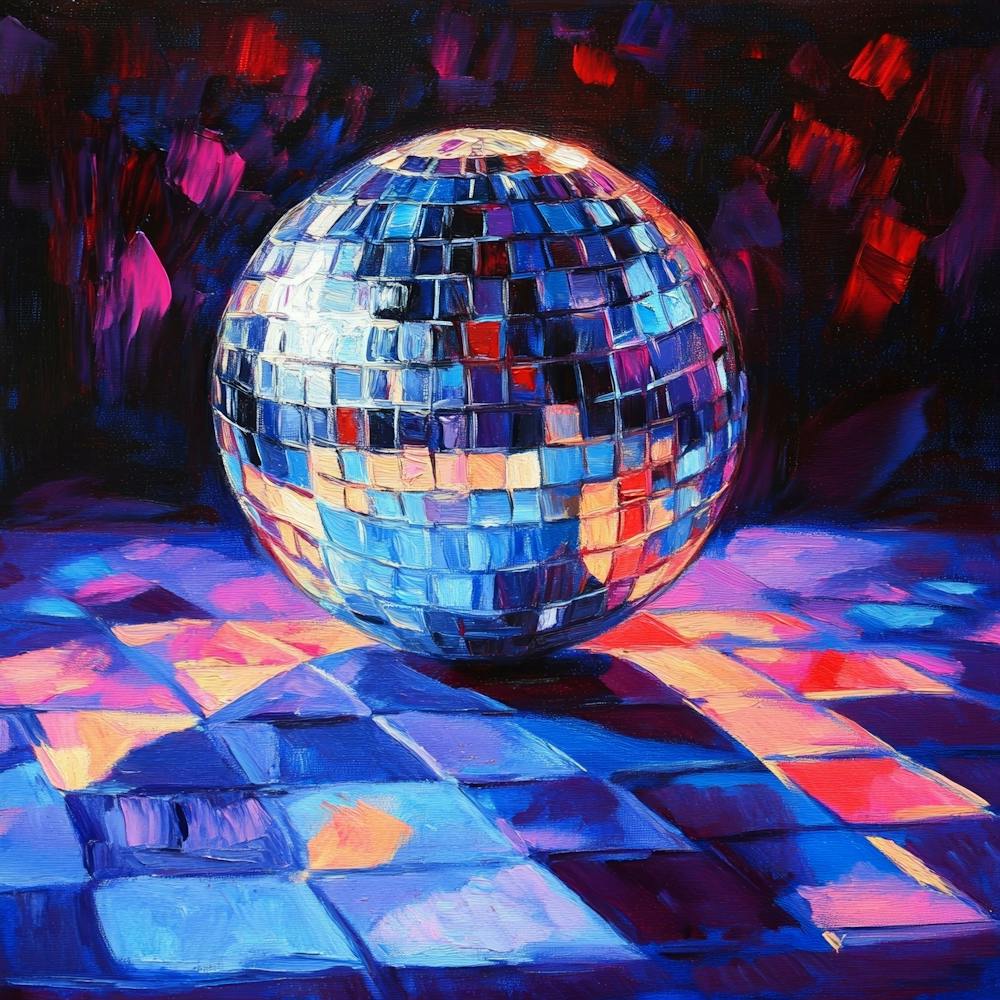 Disco Ball Art 6