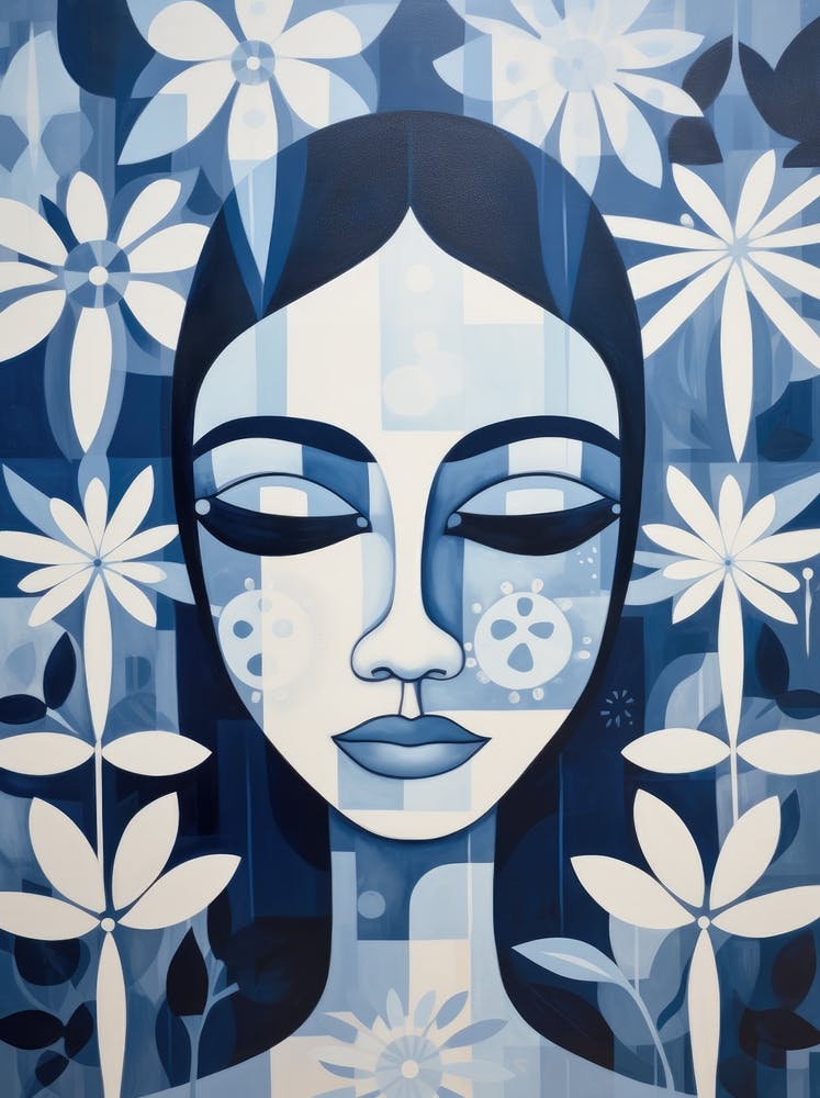 'Blue Flower' 1