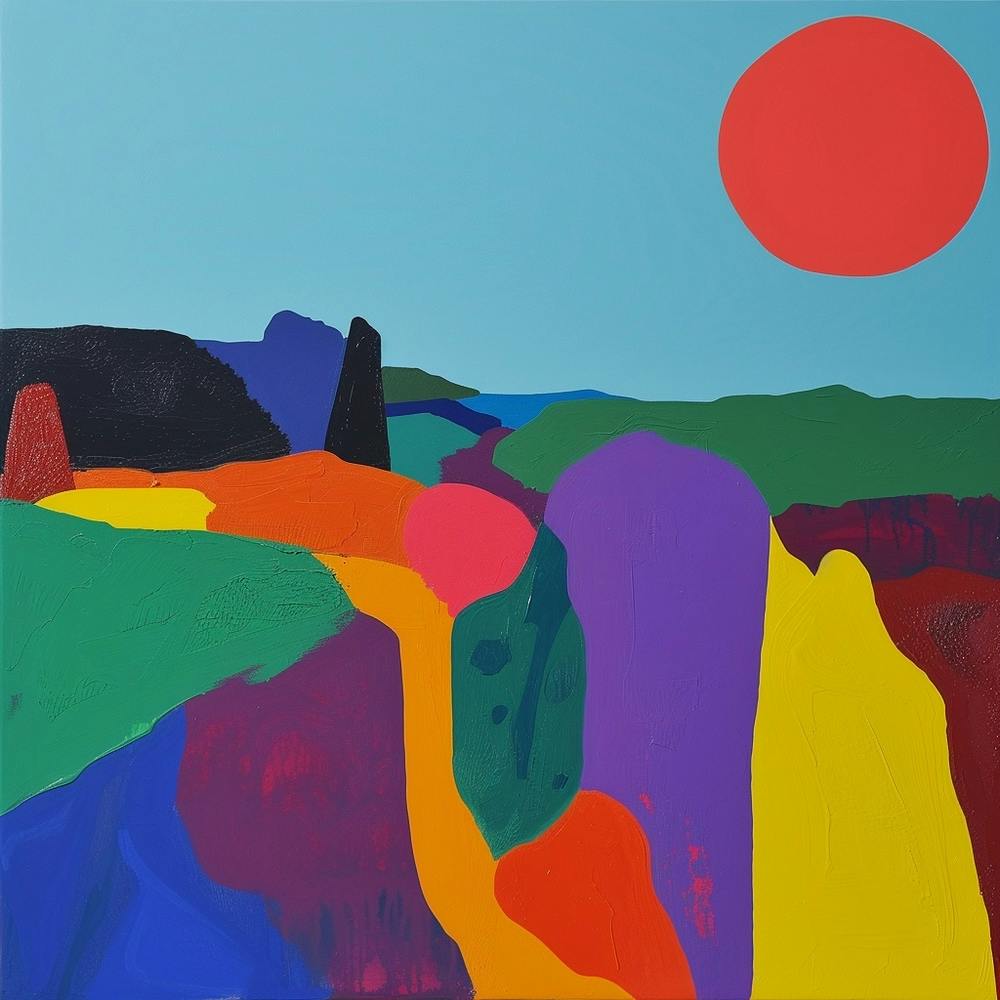 Abstract Travel Collection Guinea 3