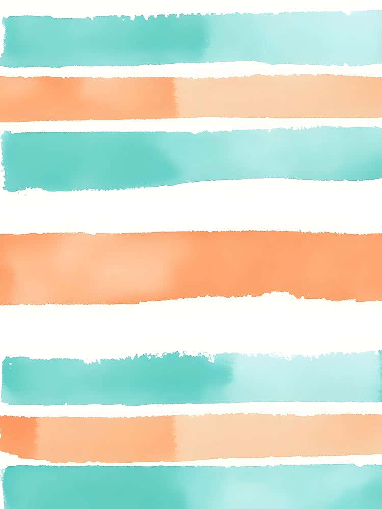 Watercolor Stripes 2