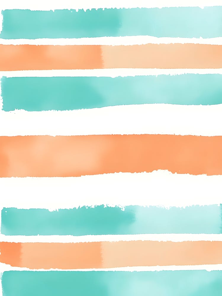 Watercolor Stripes 2