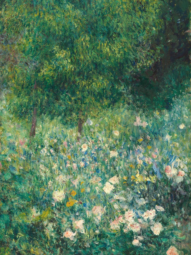 Claude Monet In The Garden