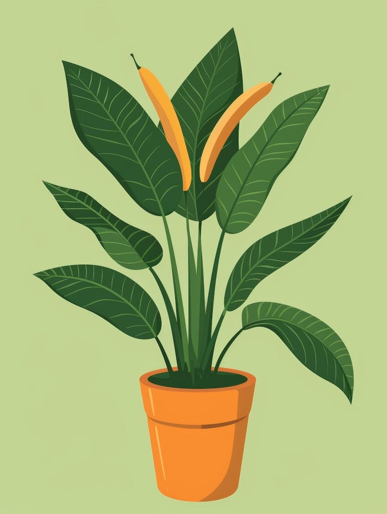 Banana Plant In A Pot 6