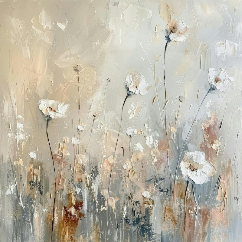Weiße Mohnblumen 12