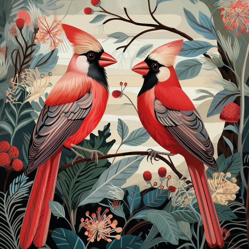 Vogel in der Natur Kardinal 3