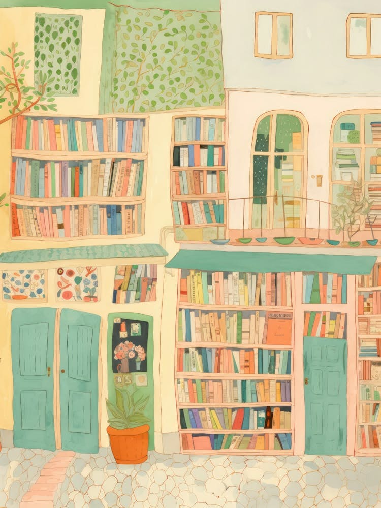 Valencia, Spain The Book Nook Pastel Colours 3