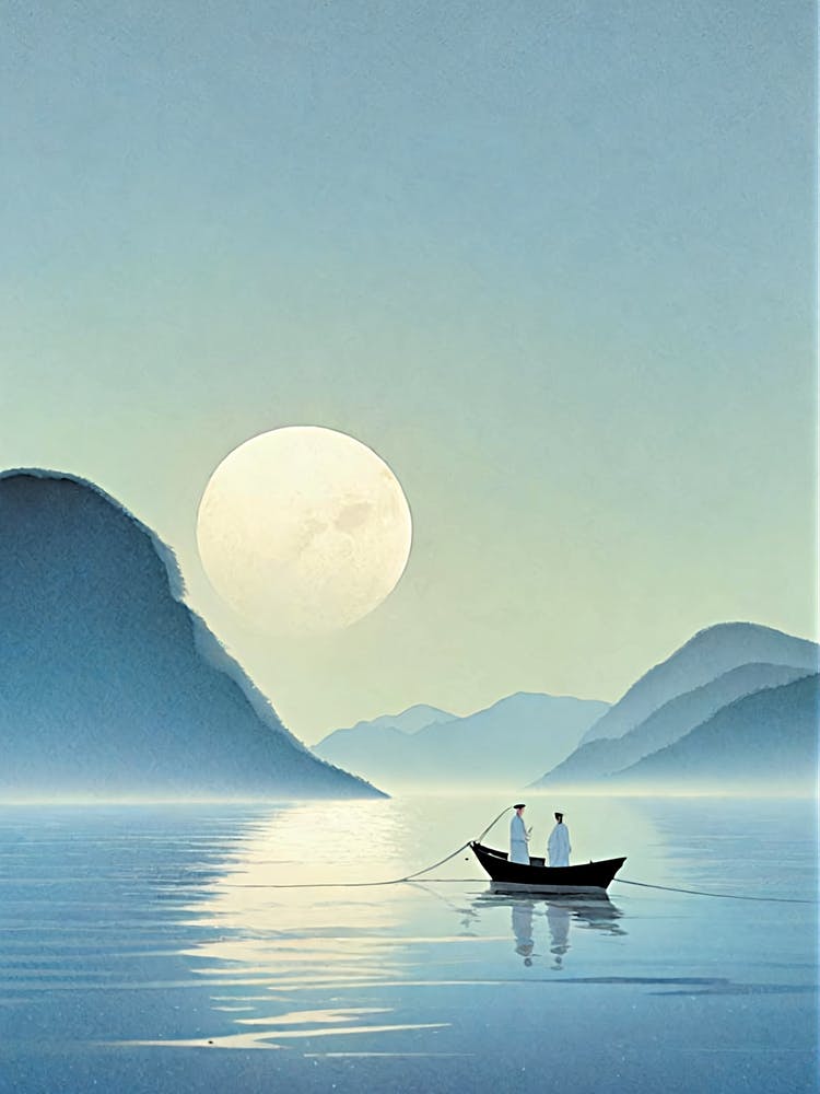 Moonlight On The Lake