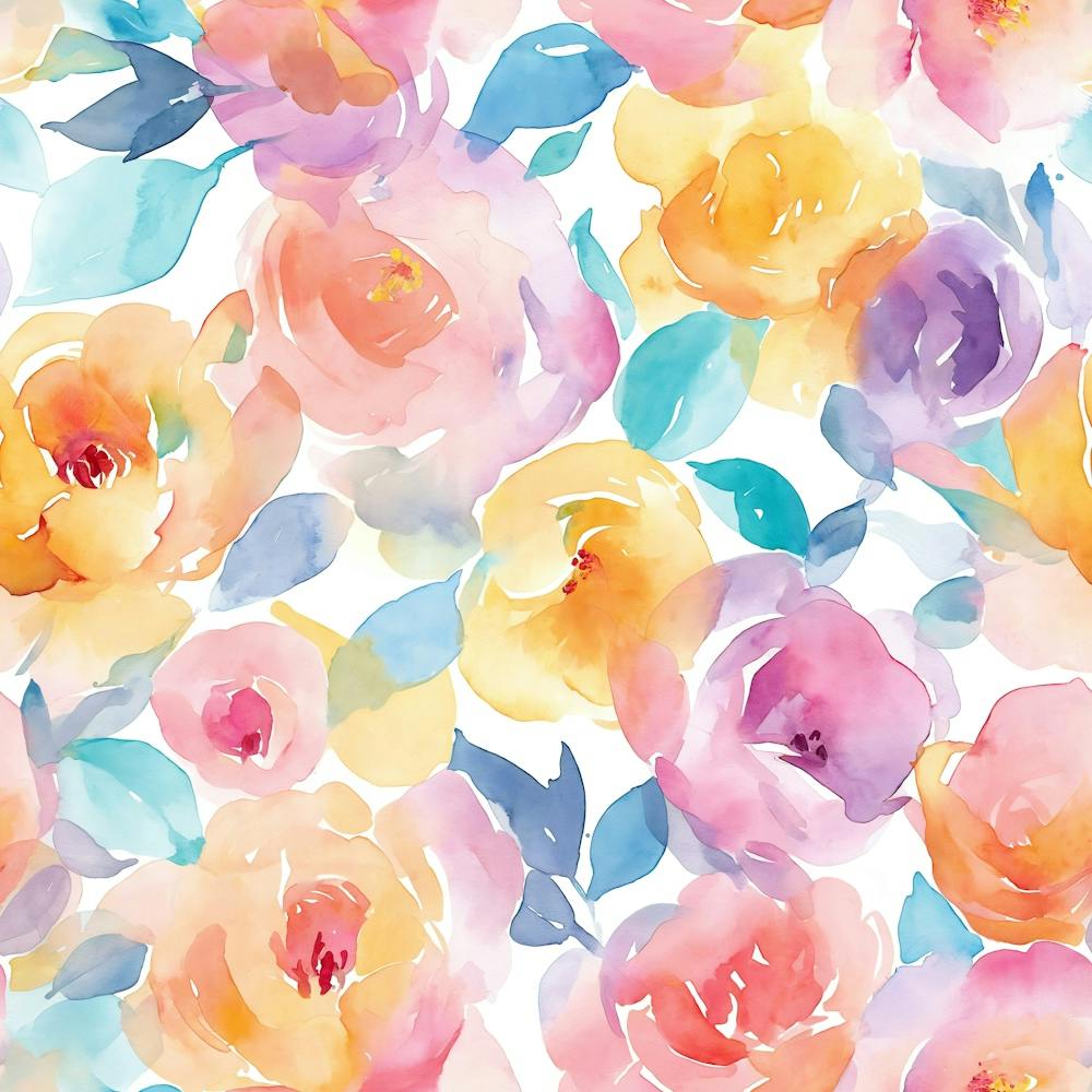 Watercolor Roses