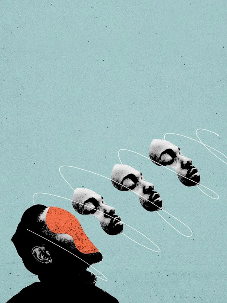 Männerkopf kendrick lamar 1