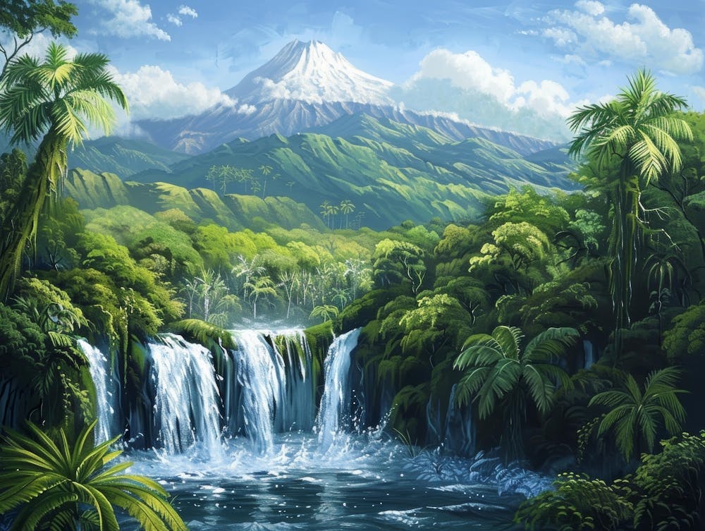 Waterfall In The Jungle 2