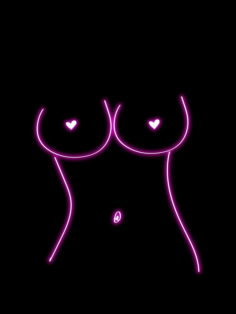 Neon Body Art