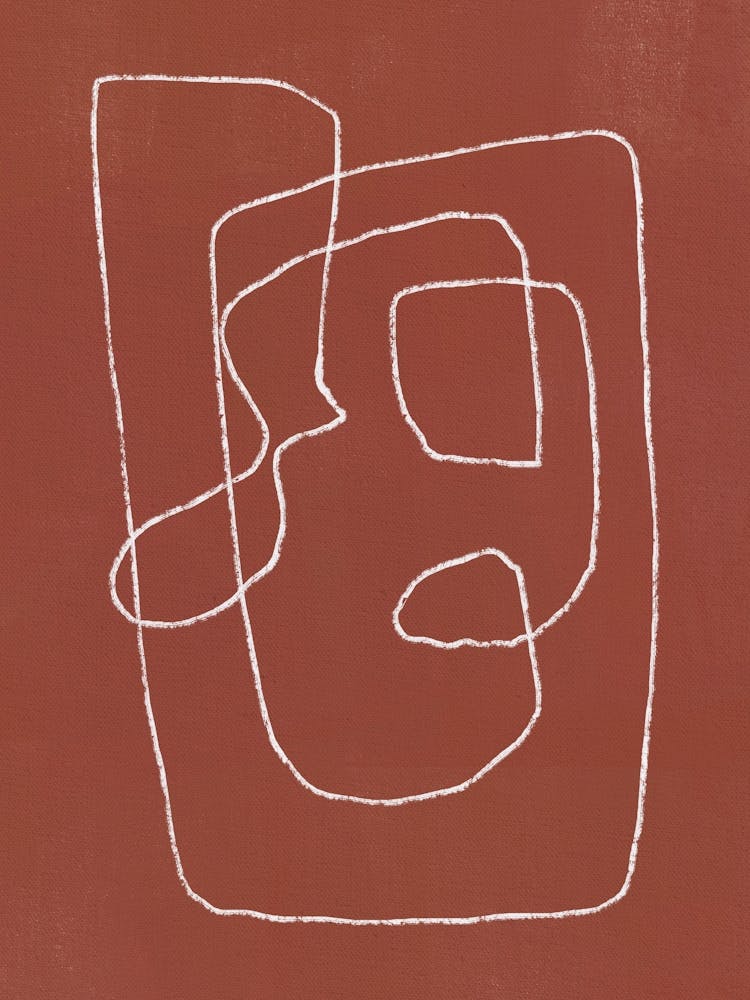 Abstract Drawing terracotta