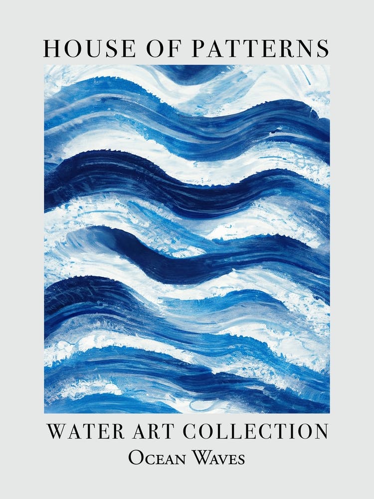 House Of Patterns Ocean Waves Water 20