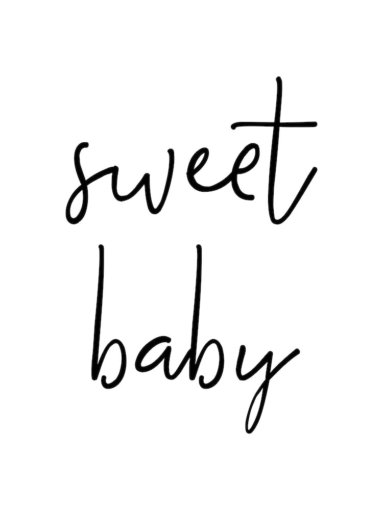 Sweet Baby Typography