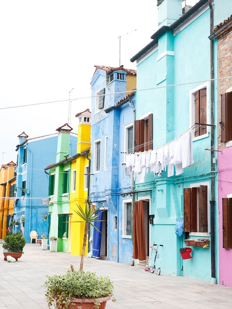 Blue Yellow Burano
