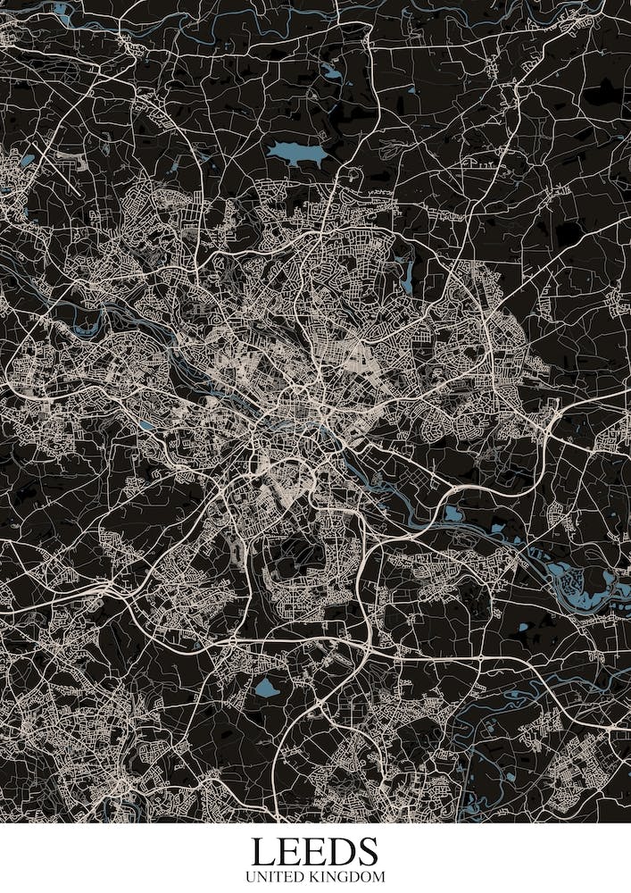 Leeds Black Blue
