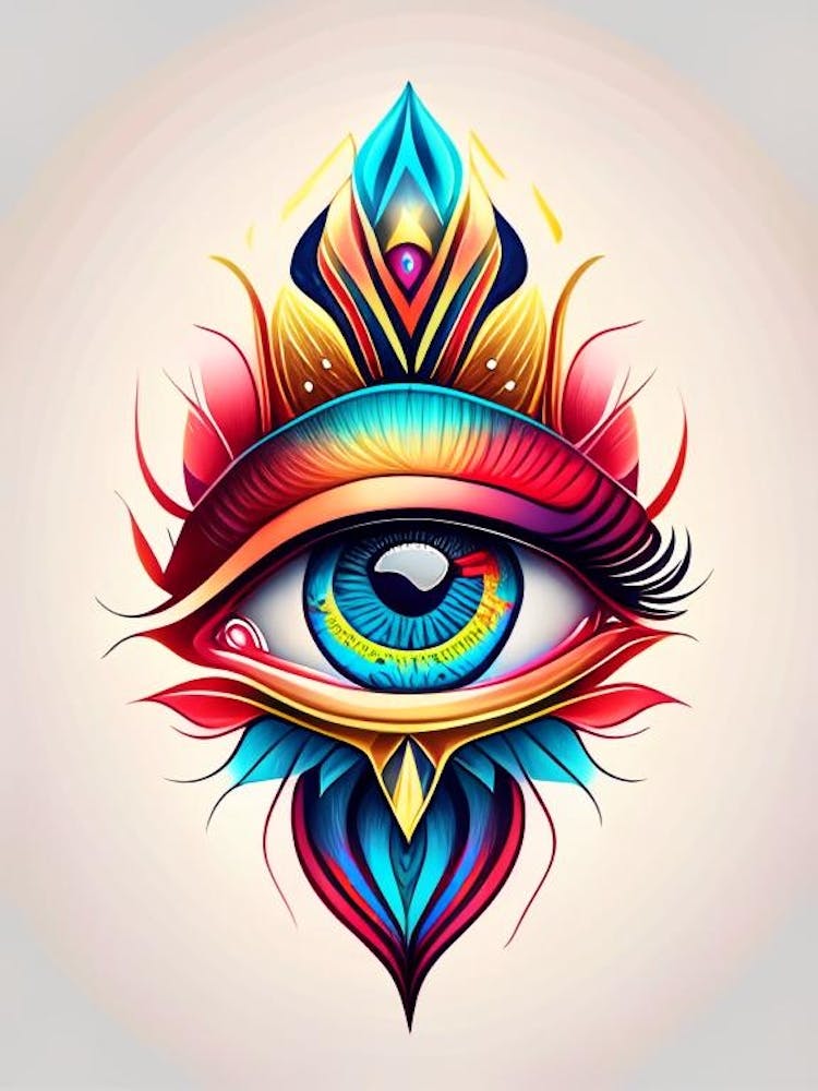 Perception, Symbol, Third Eye Tattoo 1