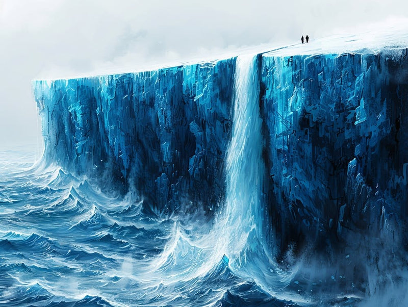 Iceberg Waterfall