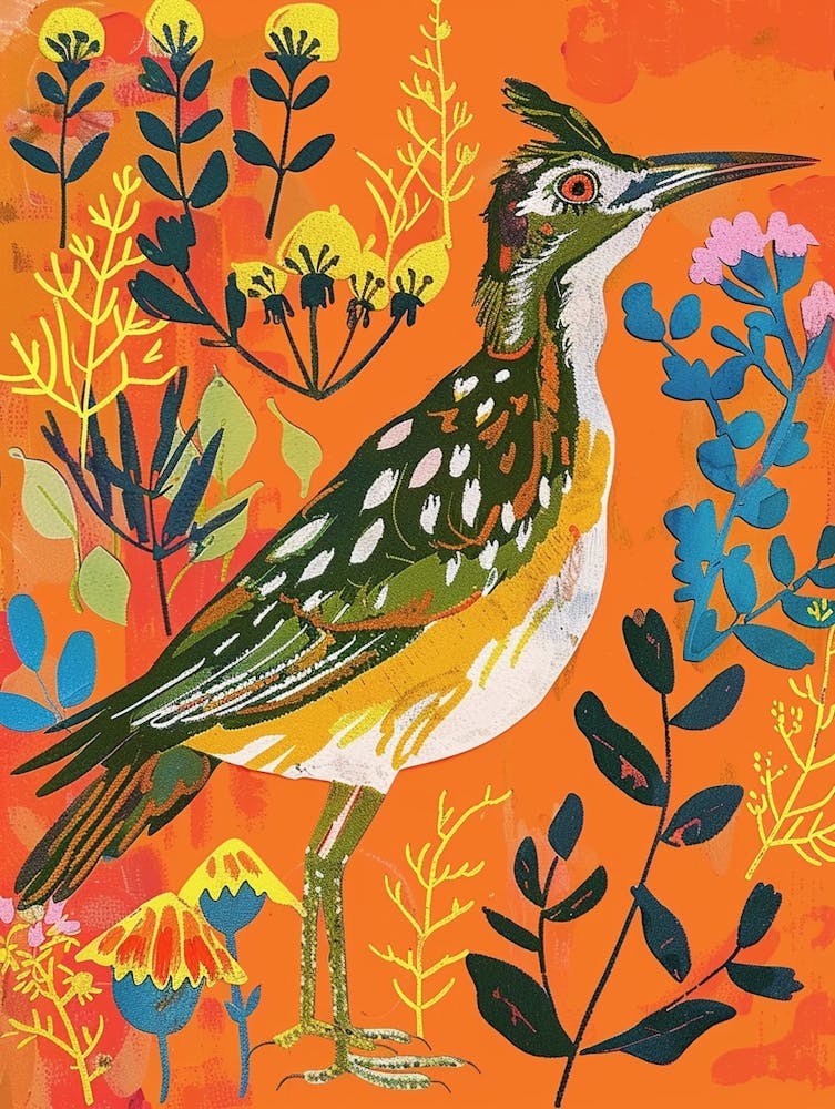 Spring Birds Roadrunner 2