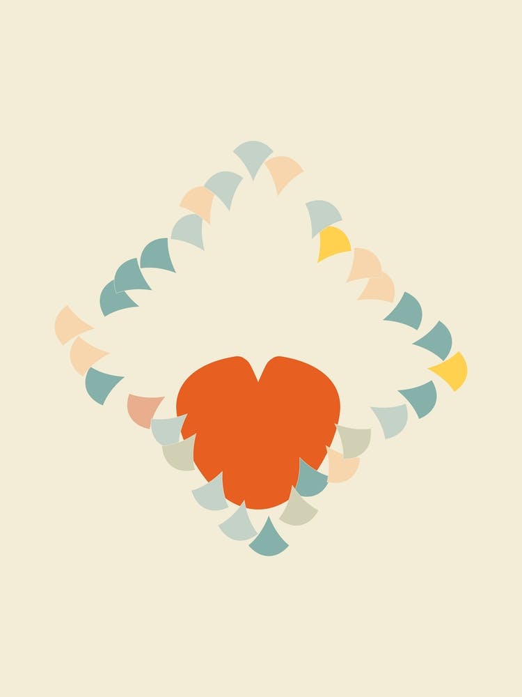 Snake Bite In Colour Abstract Minimal