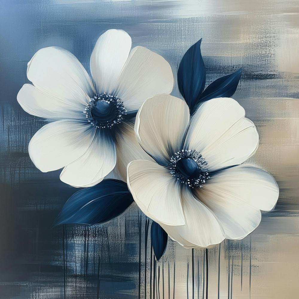 White Anemones 1