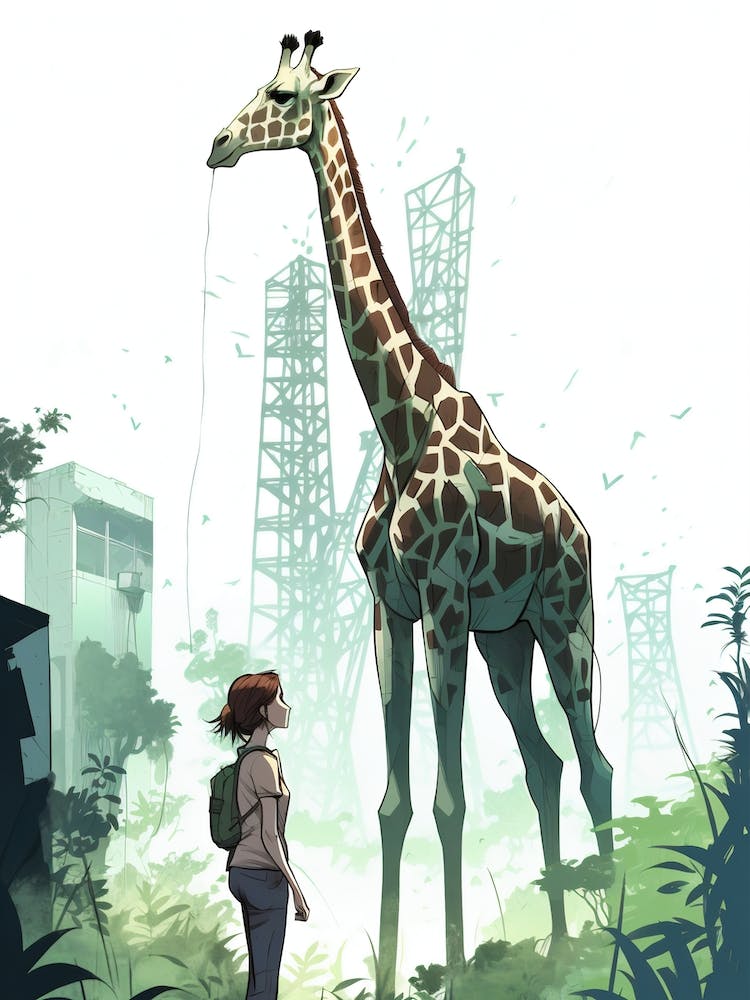 The Last Of Us Ellie Giraffe Fan Art