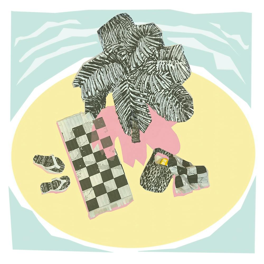 Bali Square Card 003