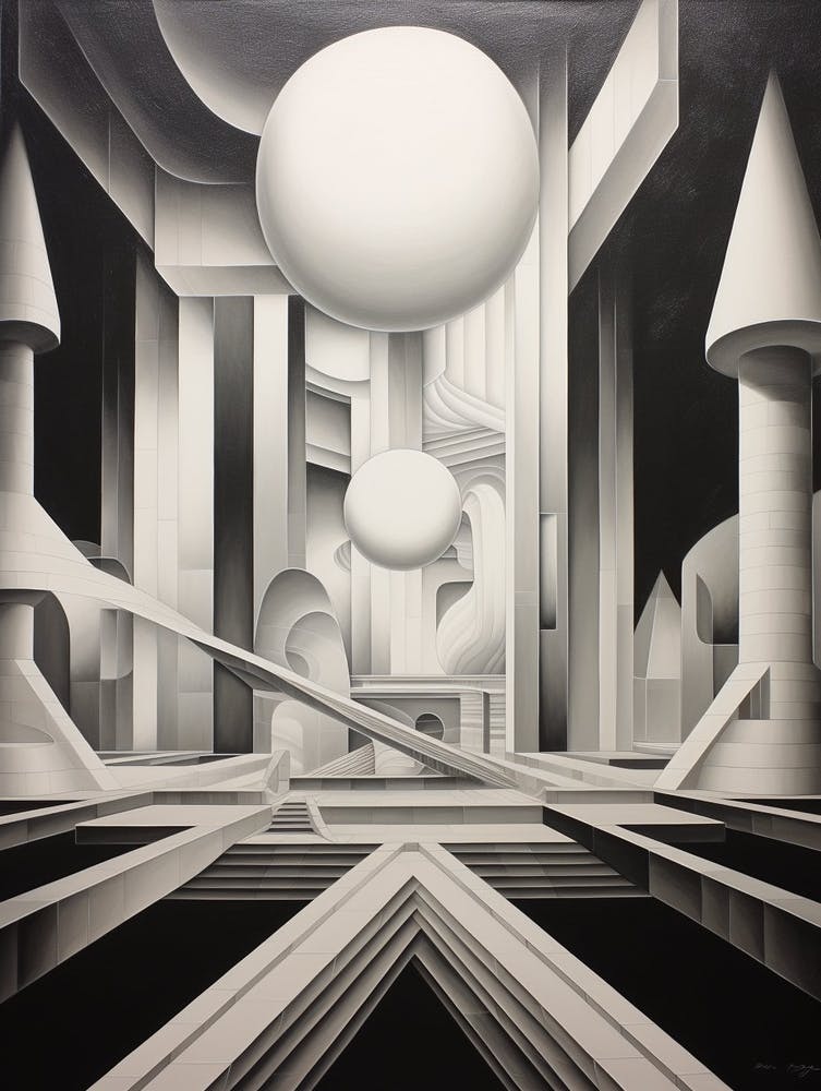 Optical Illusion Abstract Geometric 9