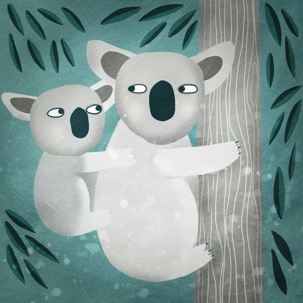 Koalas in a Gum Tree