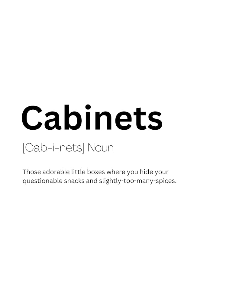 Cabinets Definition Meaning