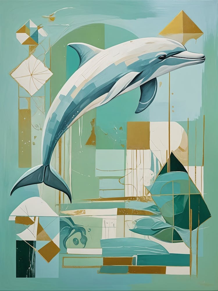 Abstract Dolphin