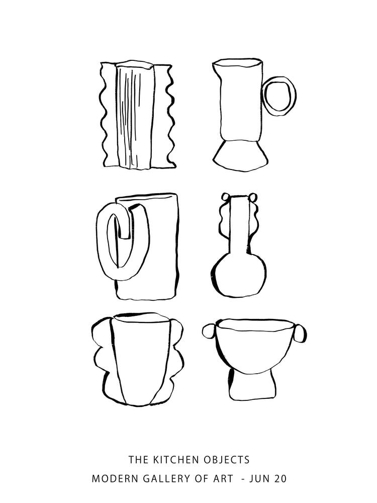 Kitchen Objects White