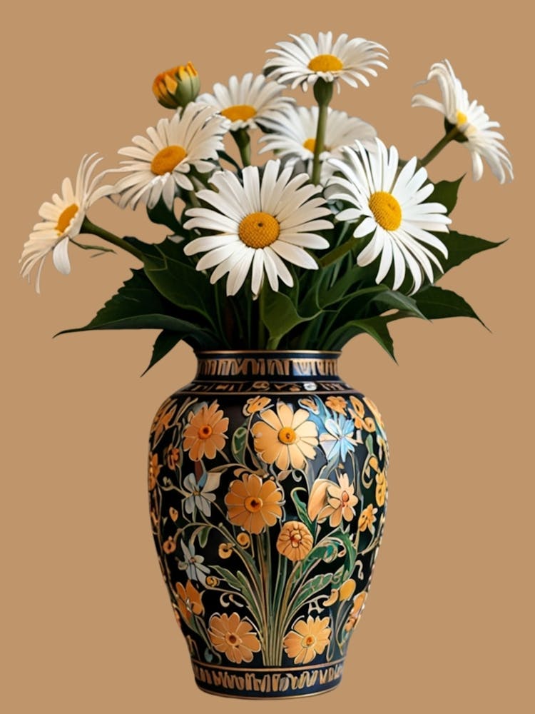 Daisies In A Vase 1