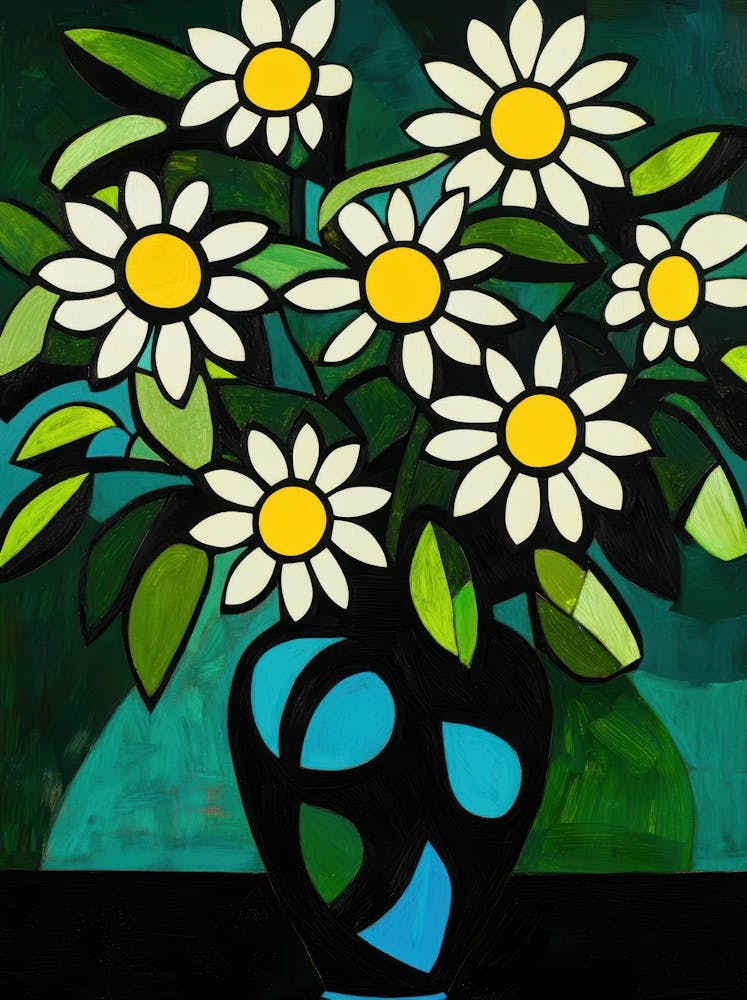 Daisies In A Vase 45