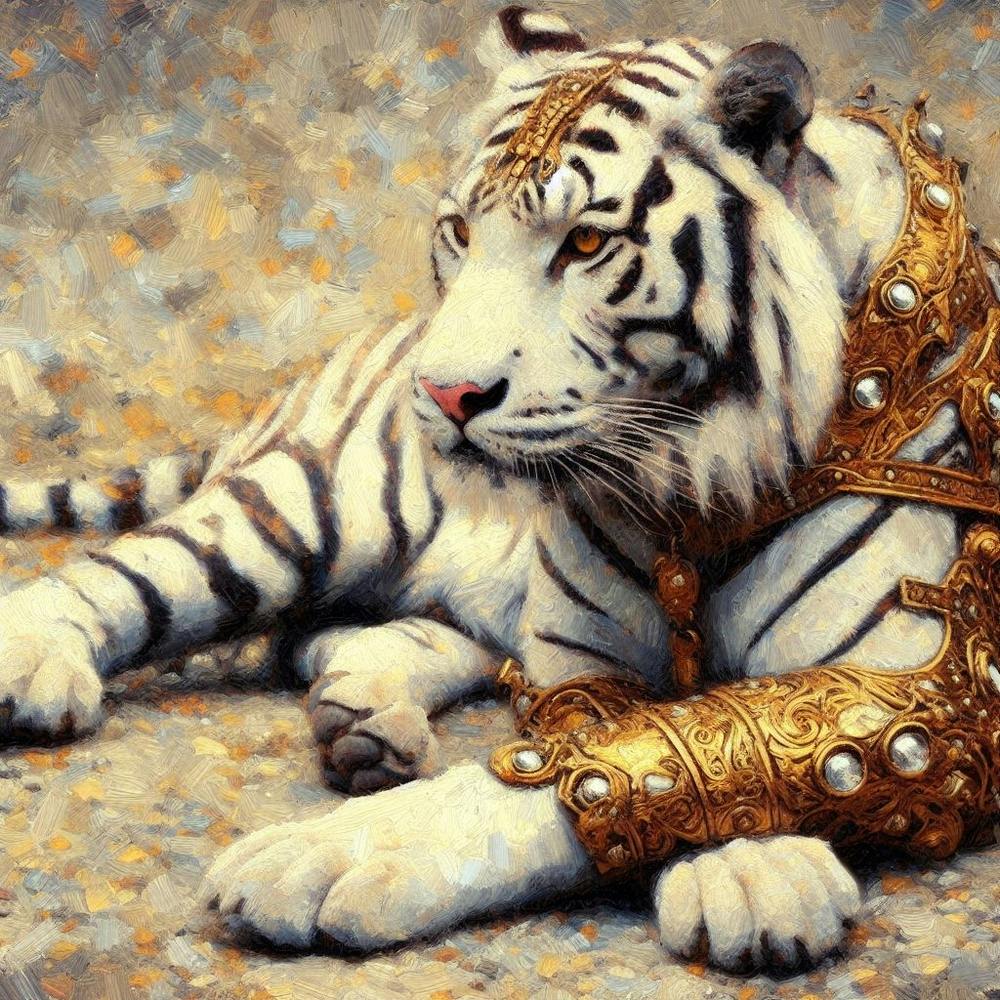White Tiger, Tiger with Armor