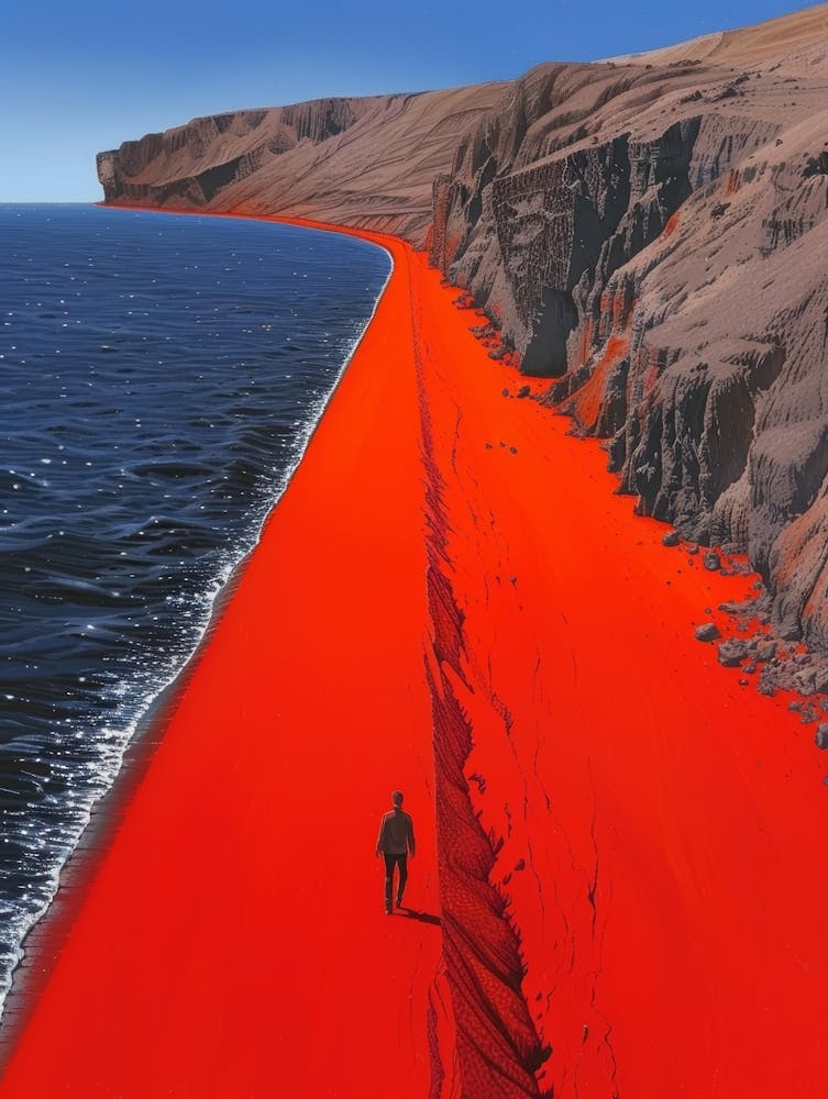 Red Sand Beach