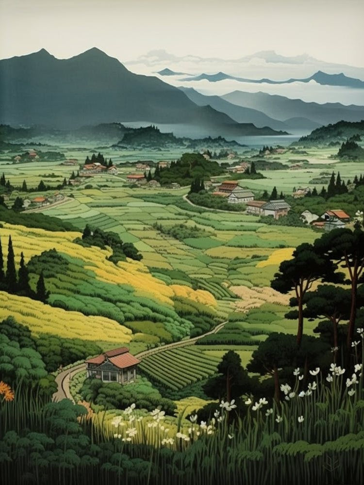 Rural Landscapes Satoyama Japanese Style 1