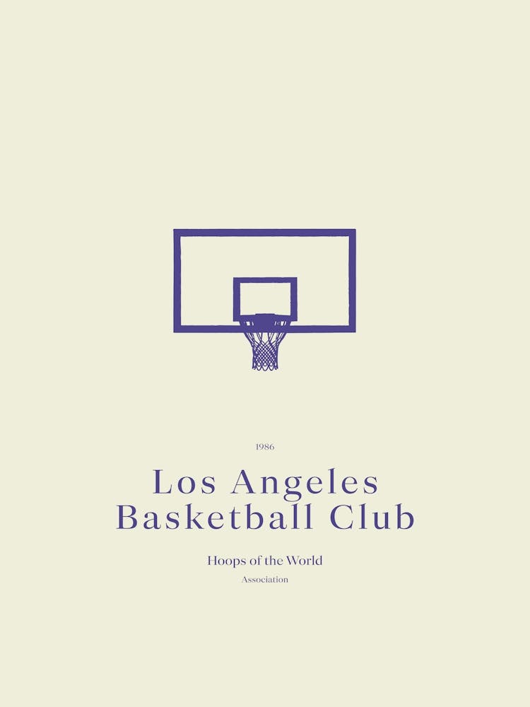 Boho Retro Sports 6 Basketball Hoop 3