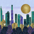 Chicago Skyline Canvas Print
