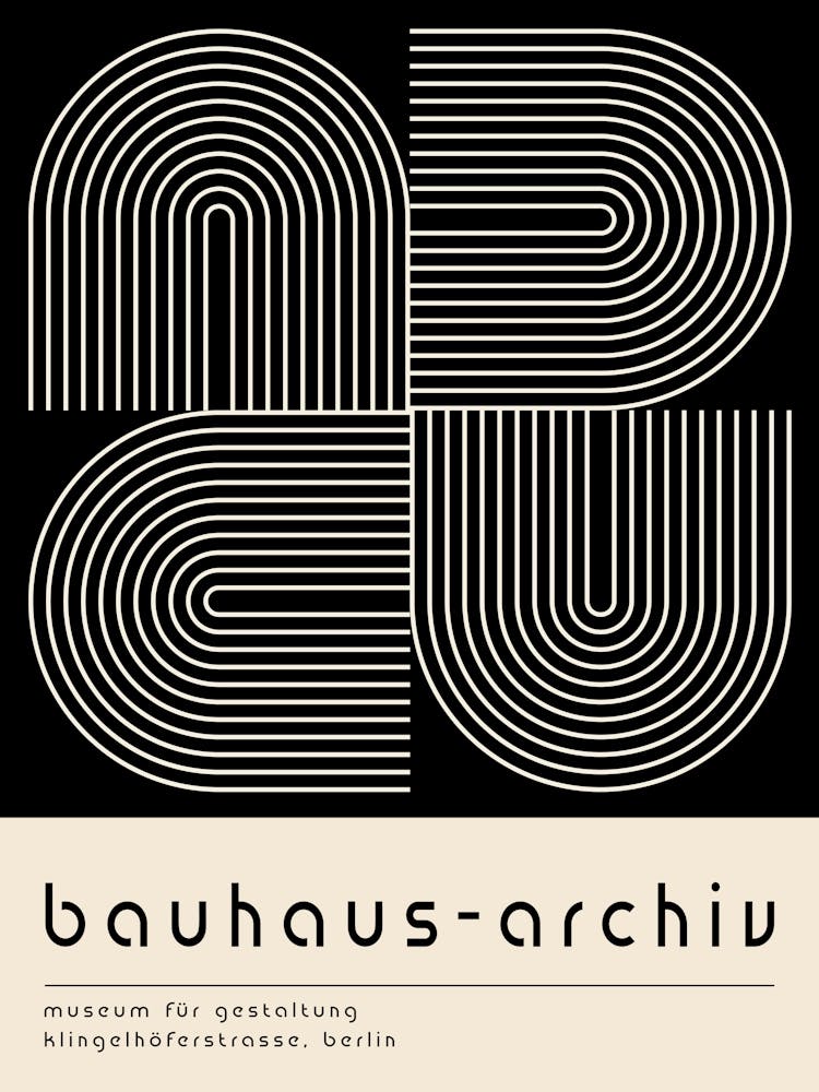 Minimal Bauhaus Arches